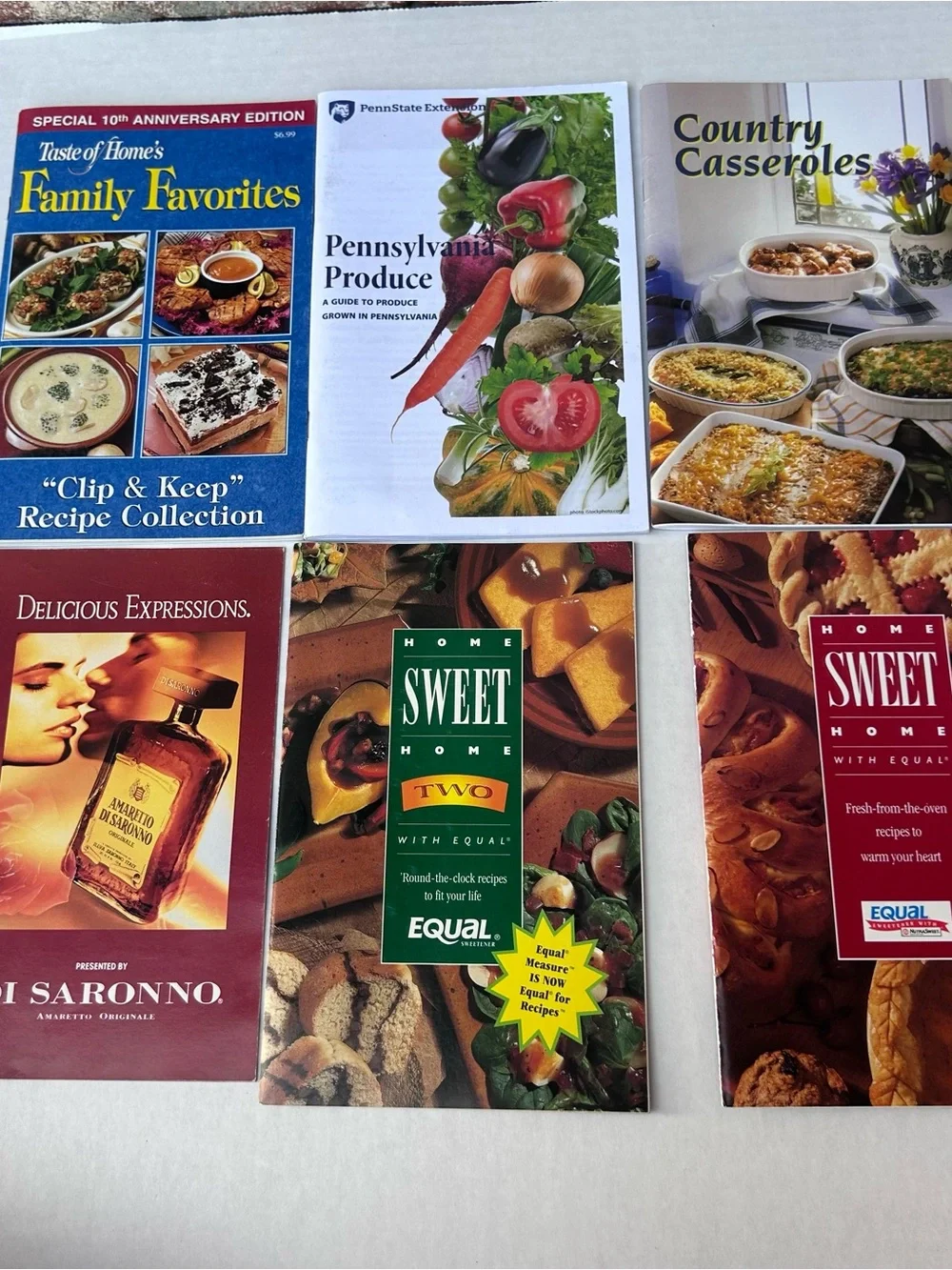 19 Ct Vintage Cook Booklet Lot 1990s & 2000s Recipes Ephemera Junk Journal